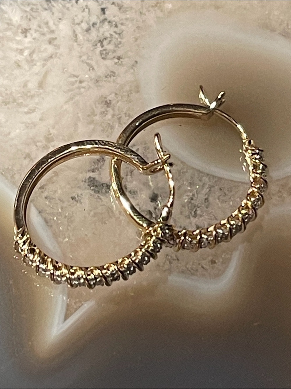 14k Gold Diamonds (3 SETS!) Yellow, White & Rose Gold NWT Perfect for a Gift!